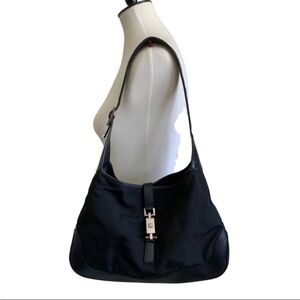 Authentic Large Gucci Black Jackie O